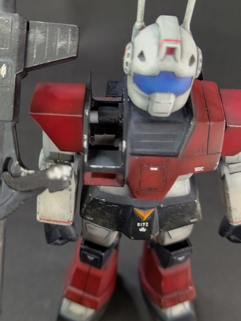 旧キット1/144ジムキャノン–6枚目/制作者：ナカシー