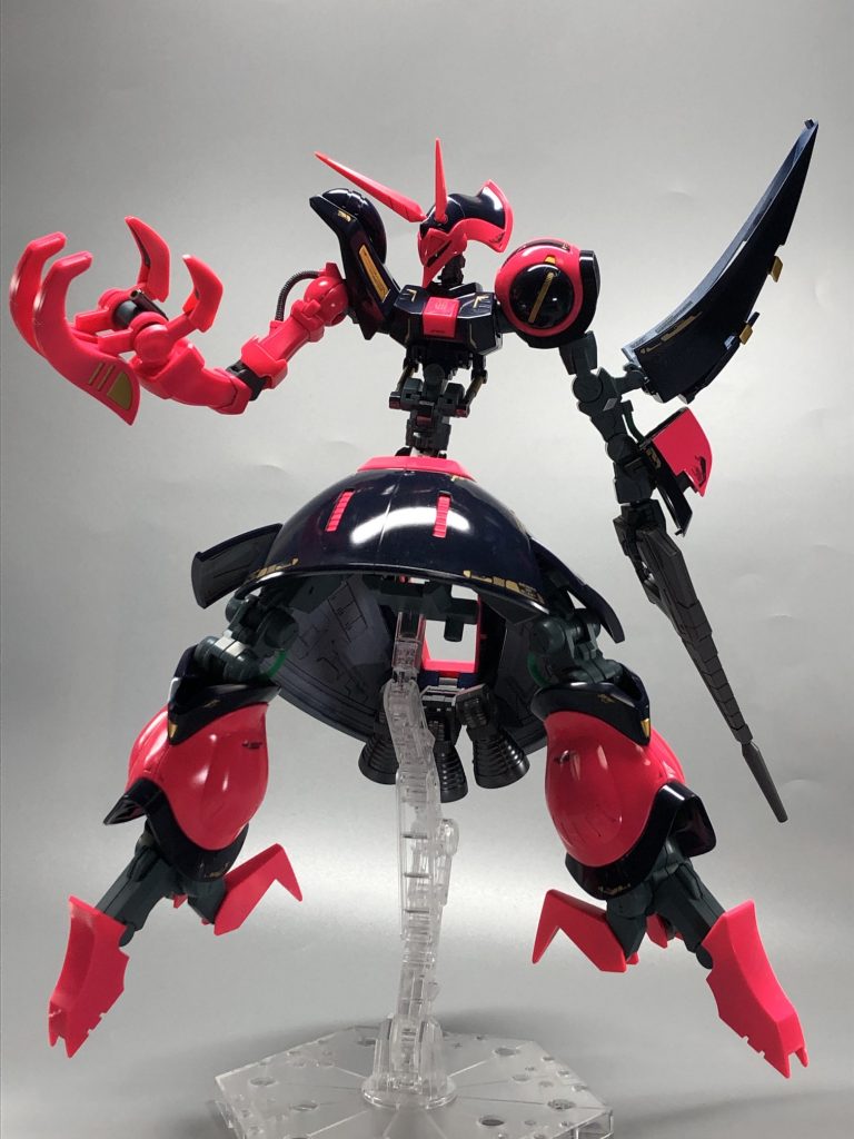 いい感じに異形感を出せたのではないかと