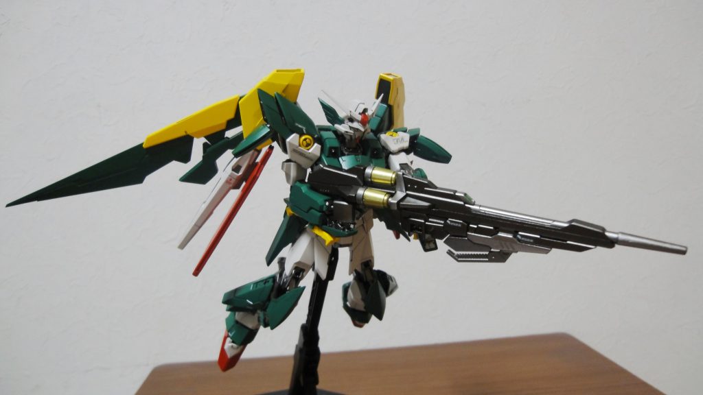 ライフルはガンメタル等メタリック塗料で塗装