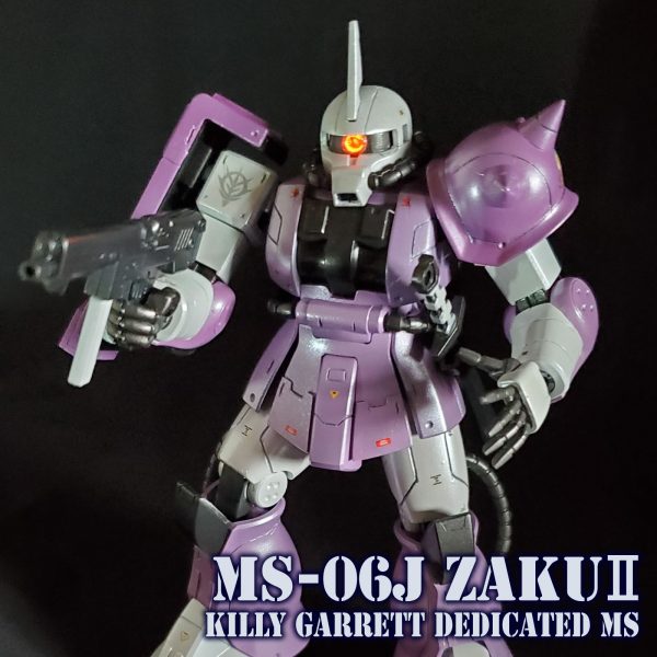 キリー・ギャレット専用陸戦型ザクⅡ【キラーハーピー】