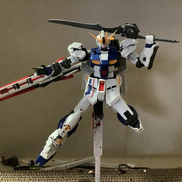 MSの最高速　RXRー93fw. νガンダム