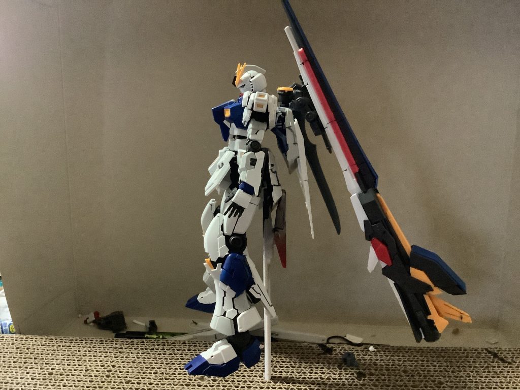 横、ロングレンジフィンファンネルがでかいです。23mはでかいね