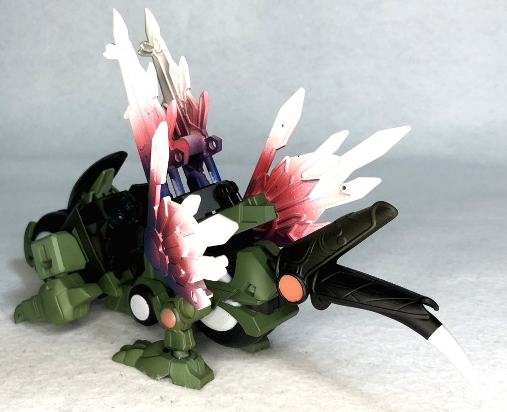 【ポケモンガンプラ】モトトカゲ–4枚目/制作者：コン◎SDポケモンガンプラ