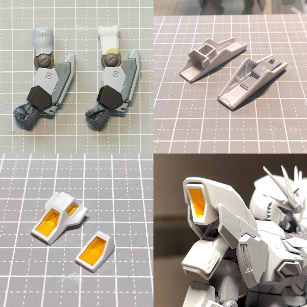 EGνガンダムやナラティブA装備のパーツで、「ありそう感」あるミキシングを心がけました【使用キット】1/144 HGUC シナンジュスタイン(ナラティブVer.)1/144 HGUC ナラティブガンダムA装備1/144 EG νガンダム1/144 HGIBOグレイズその他　ビルダーズパーツHD・WAVE / KOTOBUKIYA製パーツなど