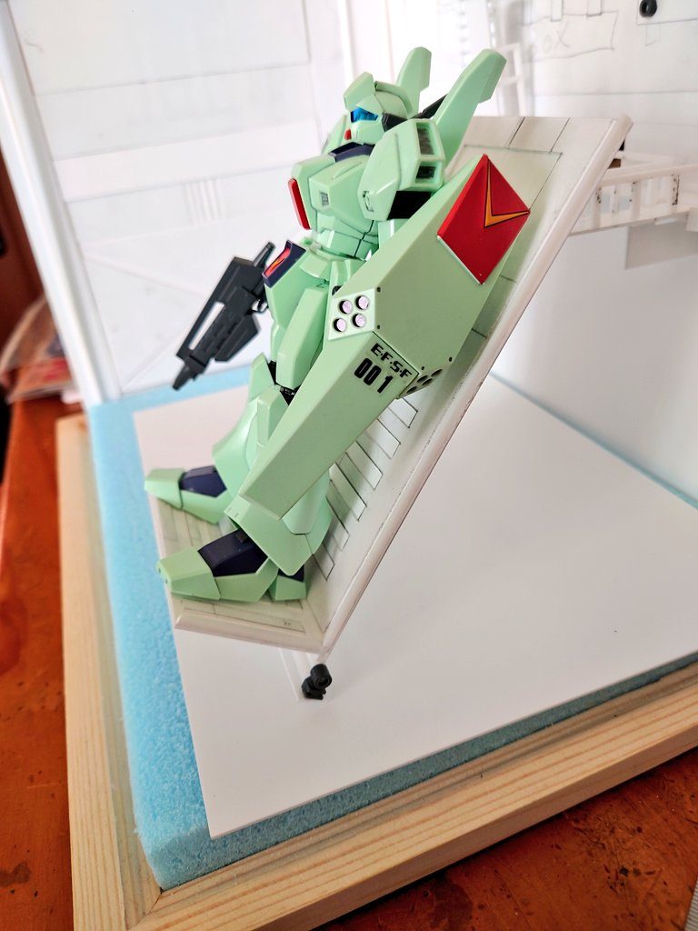 MSハンガー試行錯誤で作りました。