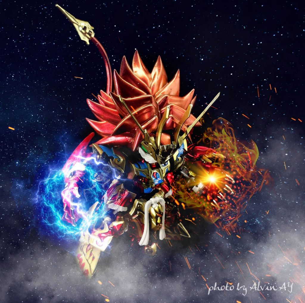 SDW HEROES 悟空インパルスガンダム–2枚目/制作者：@AlvinGor729