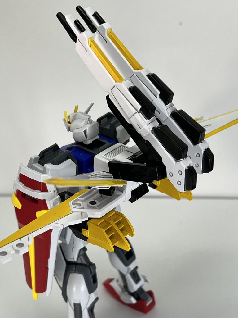 EGストライクガンダム+ウェポンバックパック　–3枚目/制作者：@shogo_takahashi