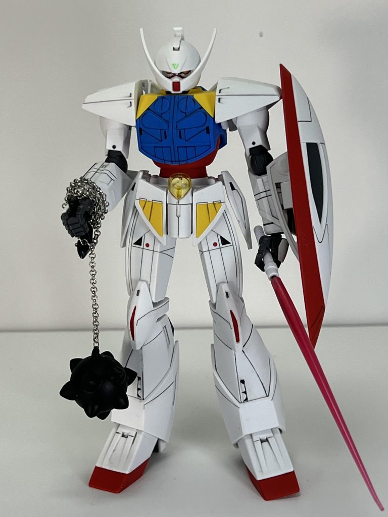 基本的に、ニッパーの切り取り跡がかなり残っていたので、ゲート処理をやり直してちゃんとパーツが合うようにした感じです。