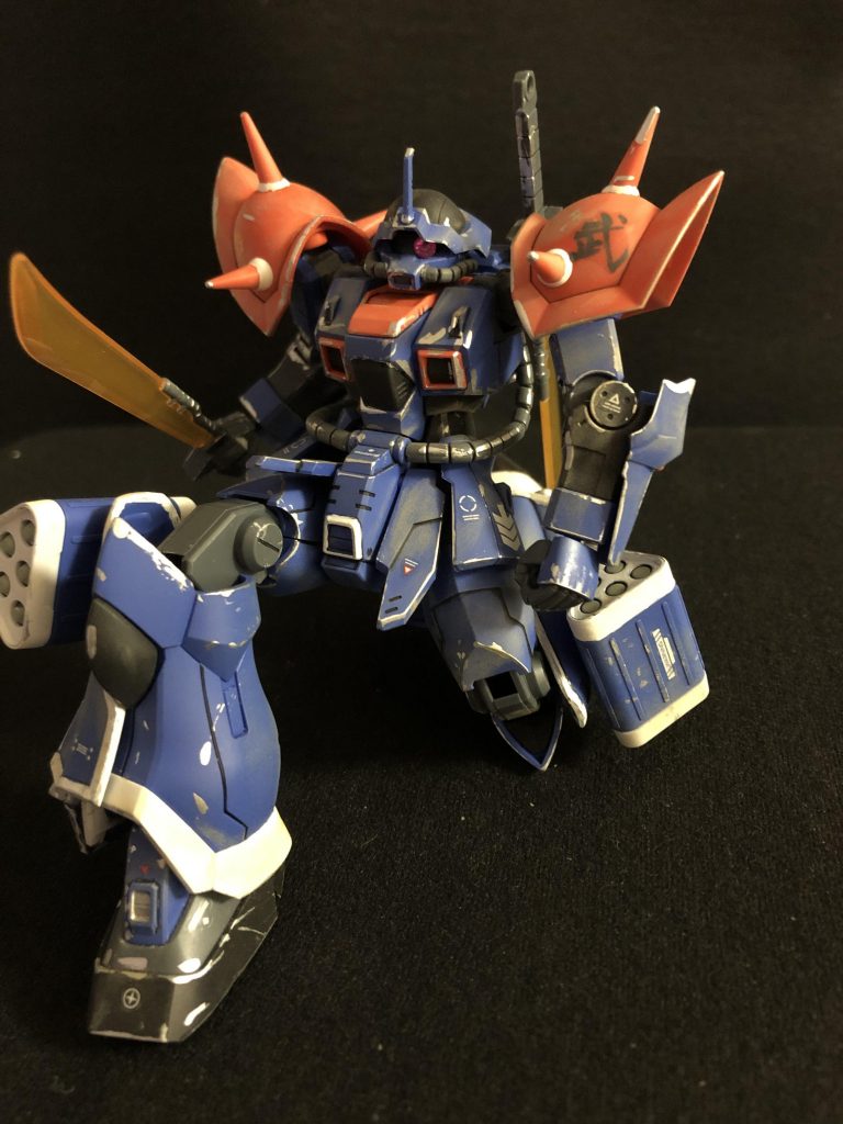 今回は部分塗装です、イフ改はやはりこの色かと