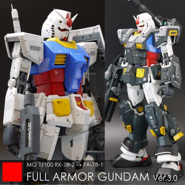 Amazon | MG 1/100 フルアーマーガンダム （ブルーカラーVer