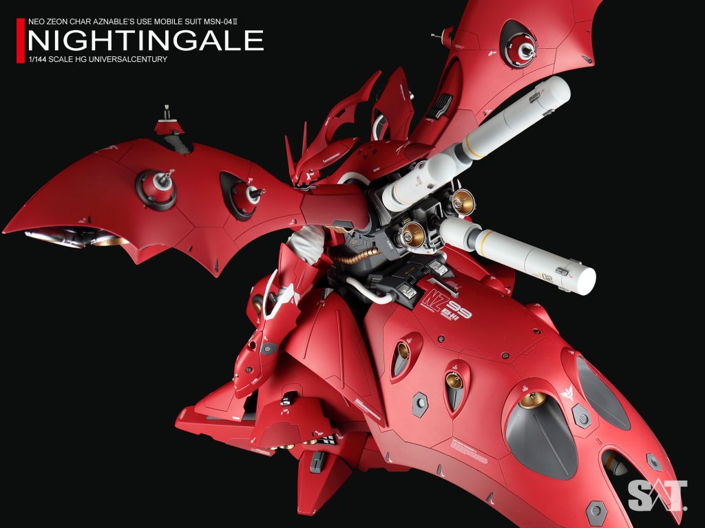 HGUCナイチンゲール–2枚目/制作者：SAT
