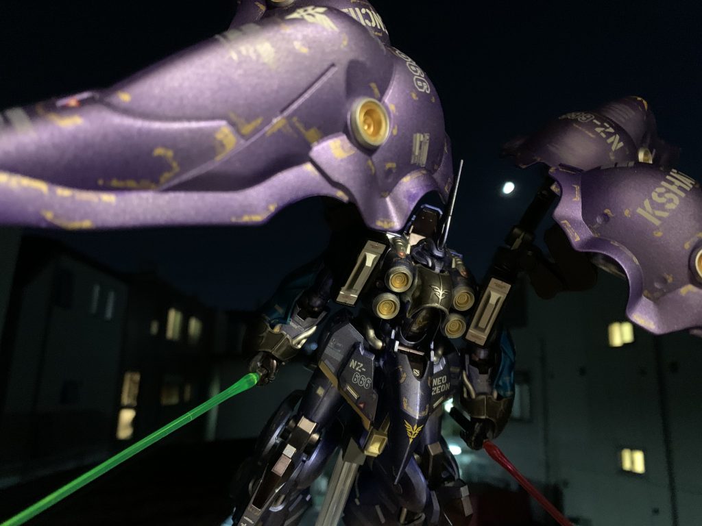 最後に月明かりと。。