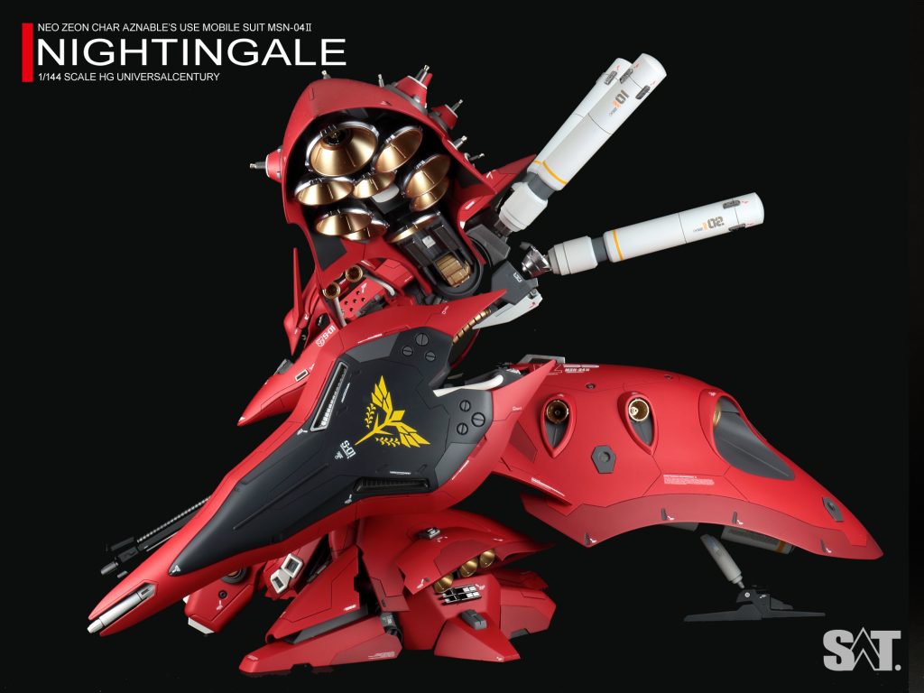 HGUCナイチンゲール–3枚目/制作者：SAT