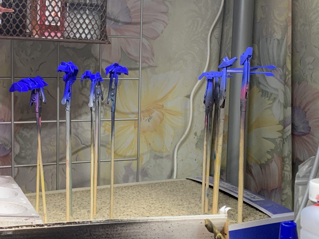 ブルーは2種類使ってます。名前忘れたけど