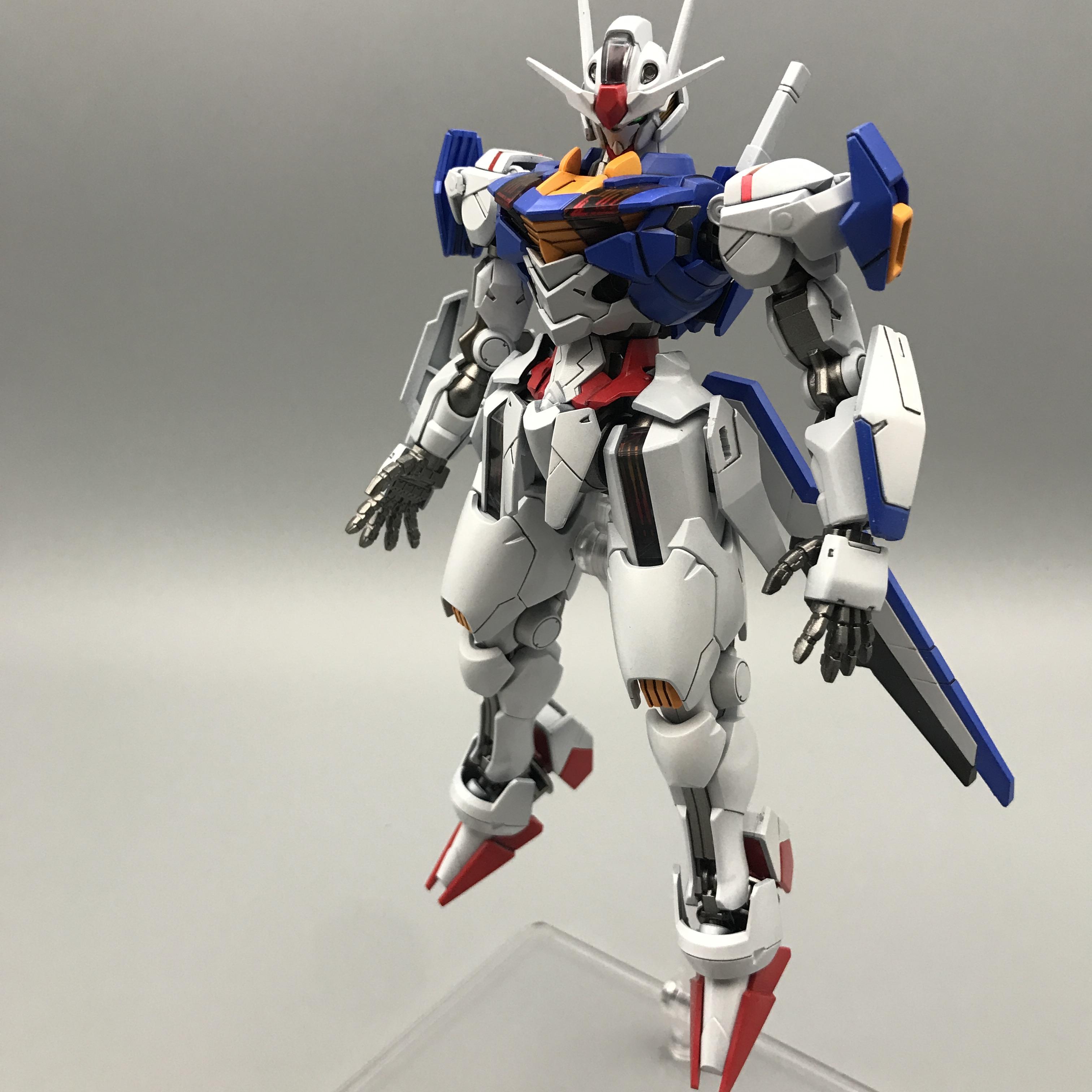 期間限定で特別価格 全塗装完成品 HG ガンダムエアリアル