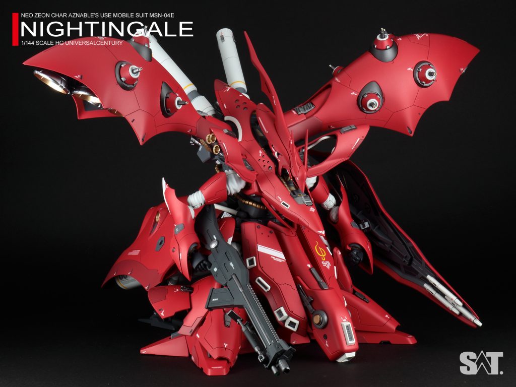 HGUCナイチンゲール–5枚目/制作者：SAT