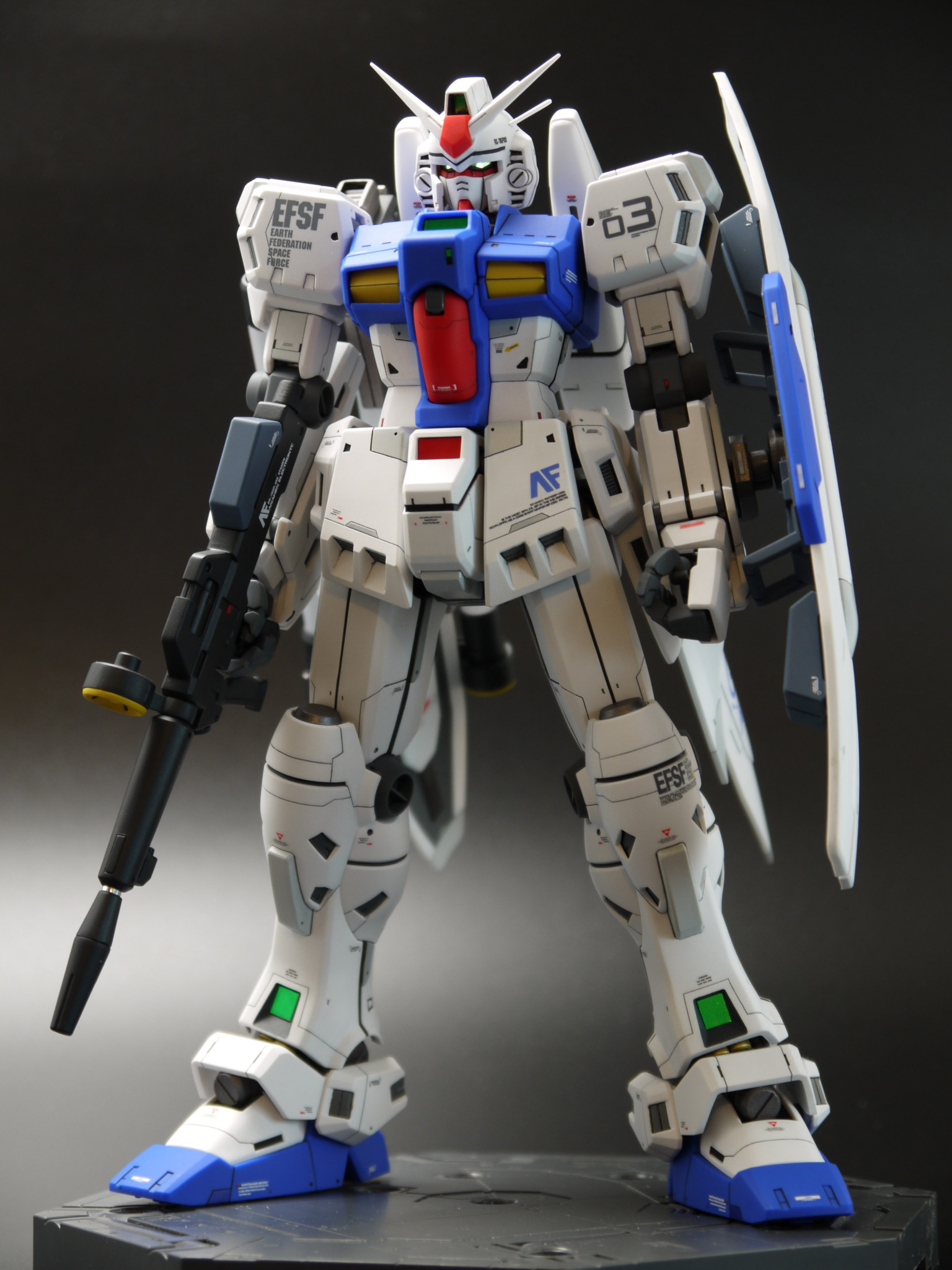 MG GP03 ステイメン 改修 全塗装-