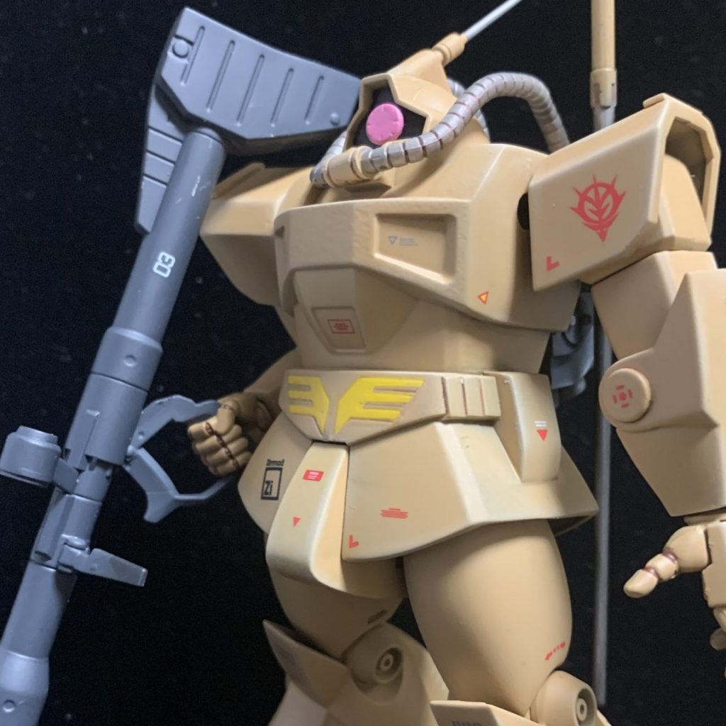 旧キット 1/144 ドムトロピカルテストタイプ｜Minokichiさんのガンプラ作品｜GUNSTA（ガンスタ）