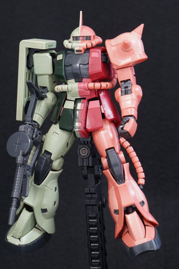 シャア兼用ザク｜ねぼすけさんのガンプラ作品｜GUNSTA（ガンスタ）