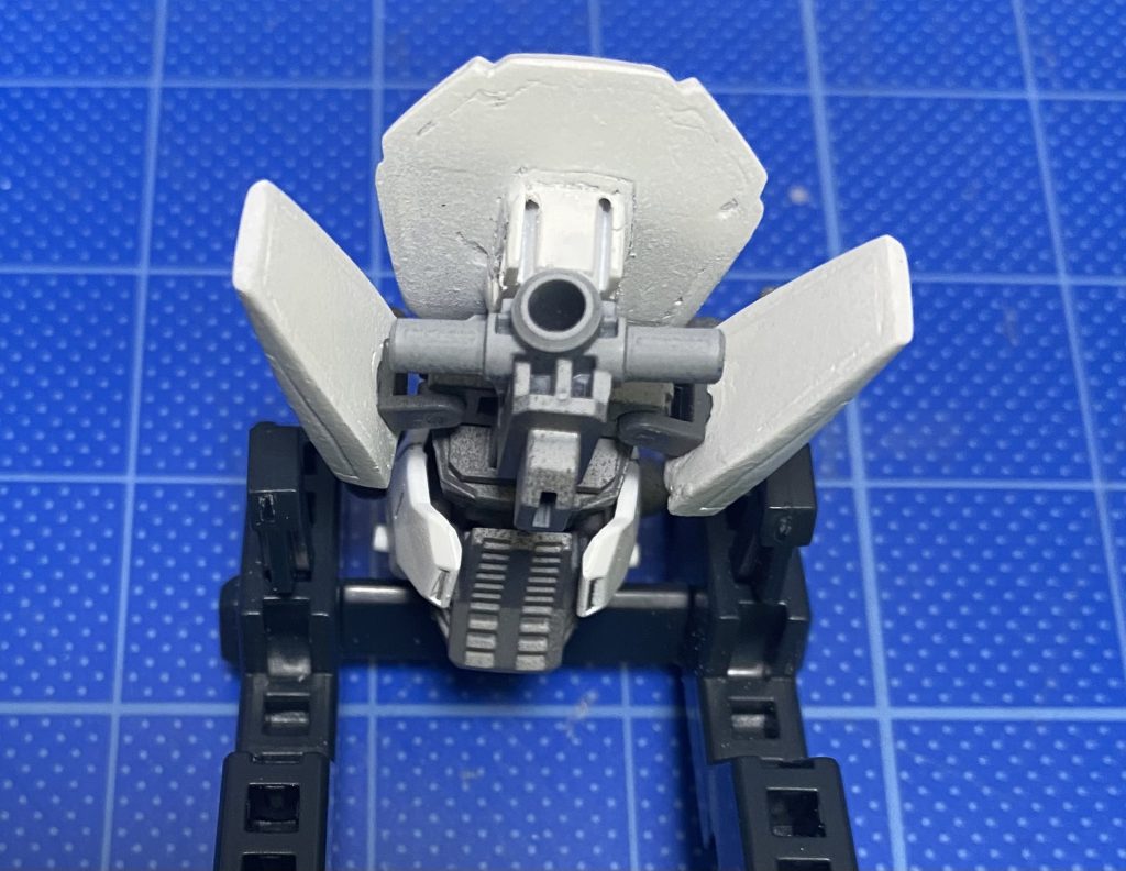 こんなふうになり、あとは下地のサフと着色で良い感じになります。