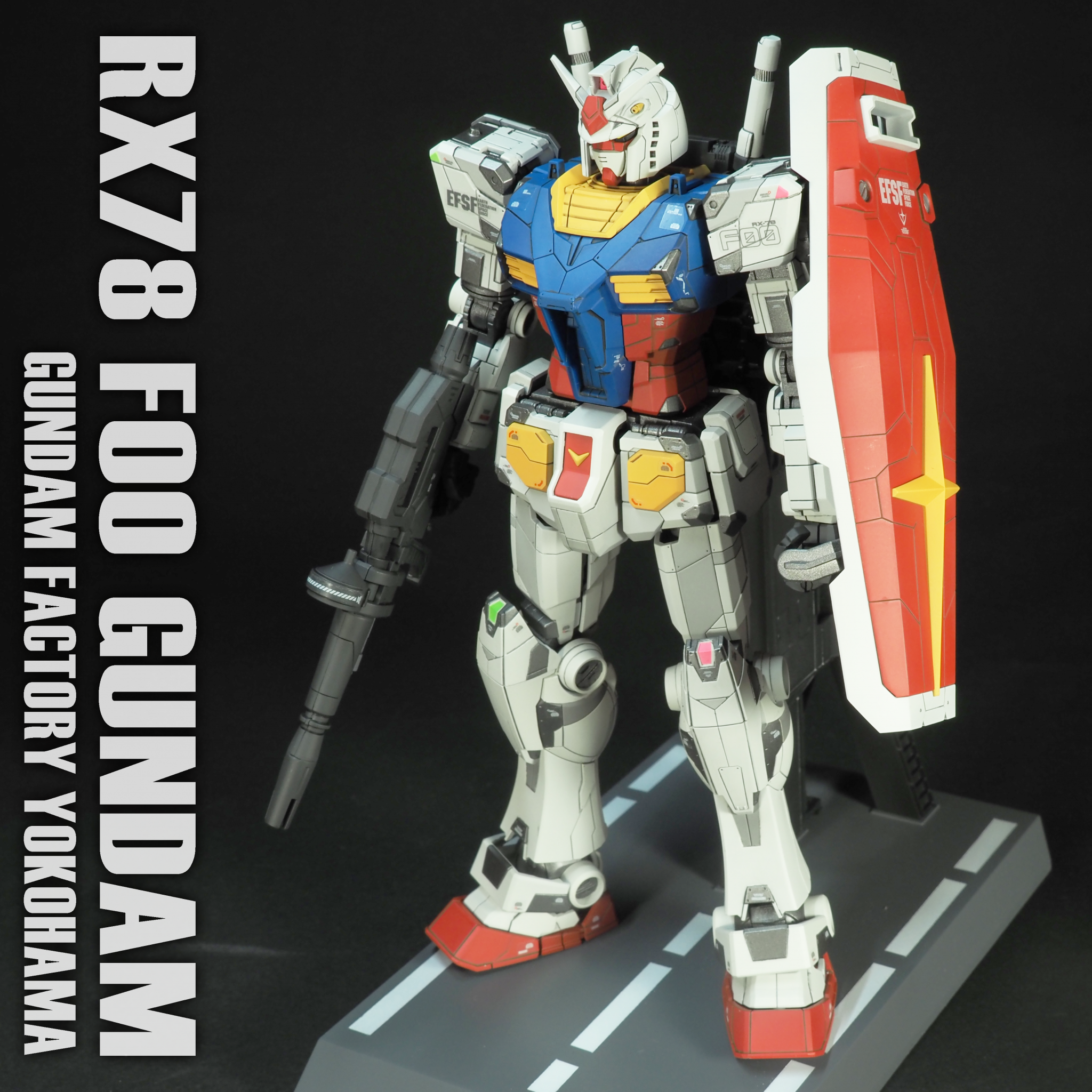 RX-78F00 ガンダム 1/100｜みいやんさんのガンプラ作品｜GUNSTA 