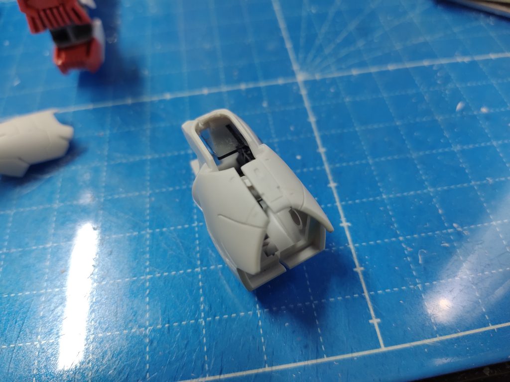 太もも裏、分割線変更