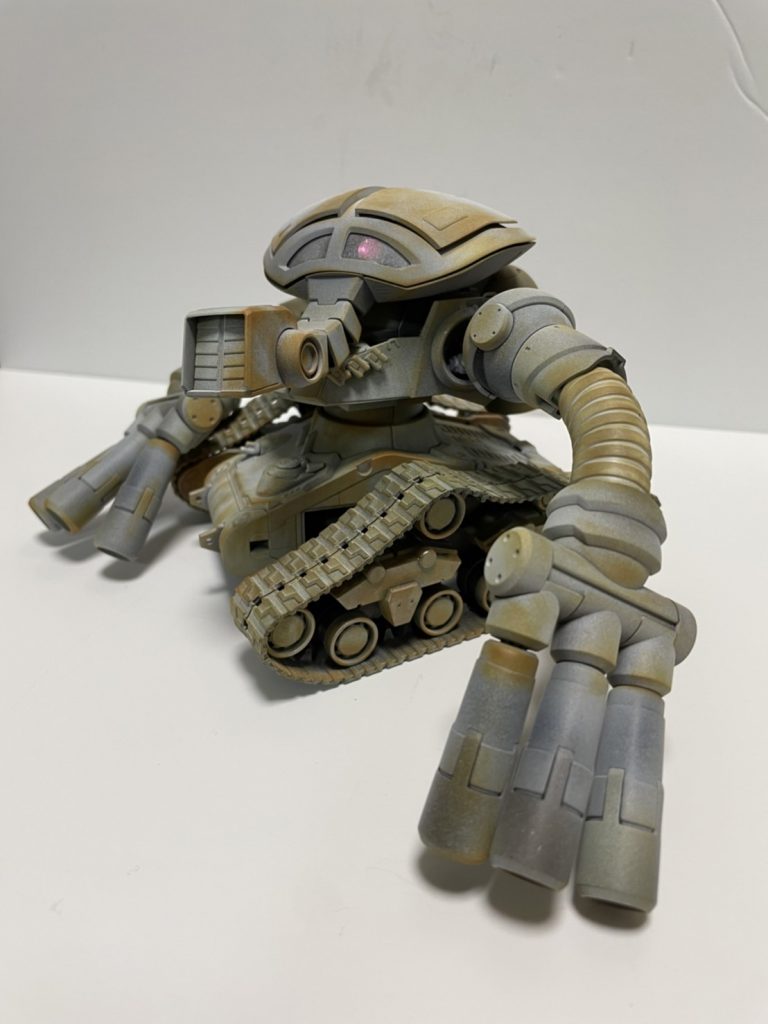 ベース塗装、軽いウェザリング☆