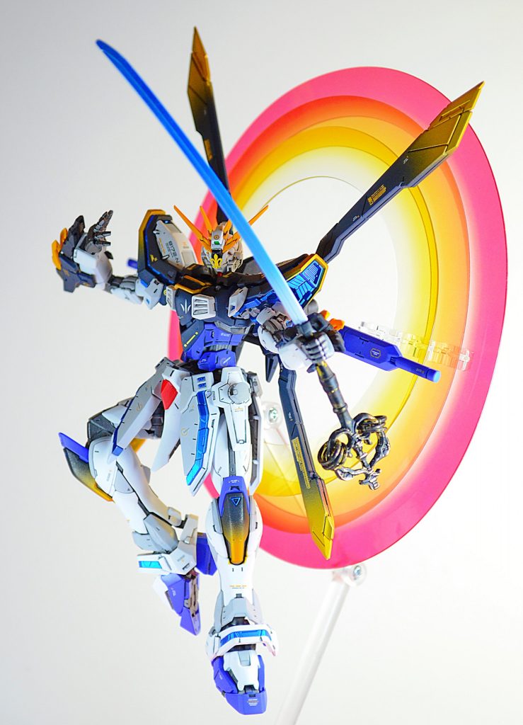 錫杖にはビーム刃を取り付けられるようにしました。