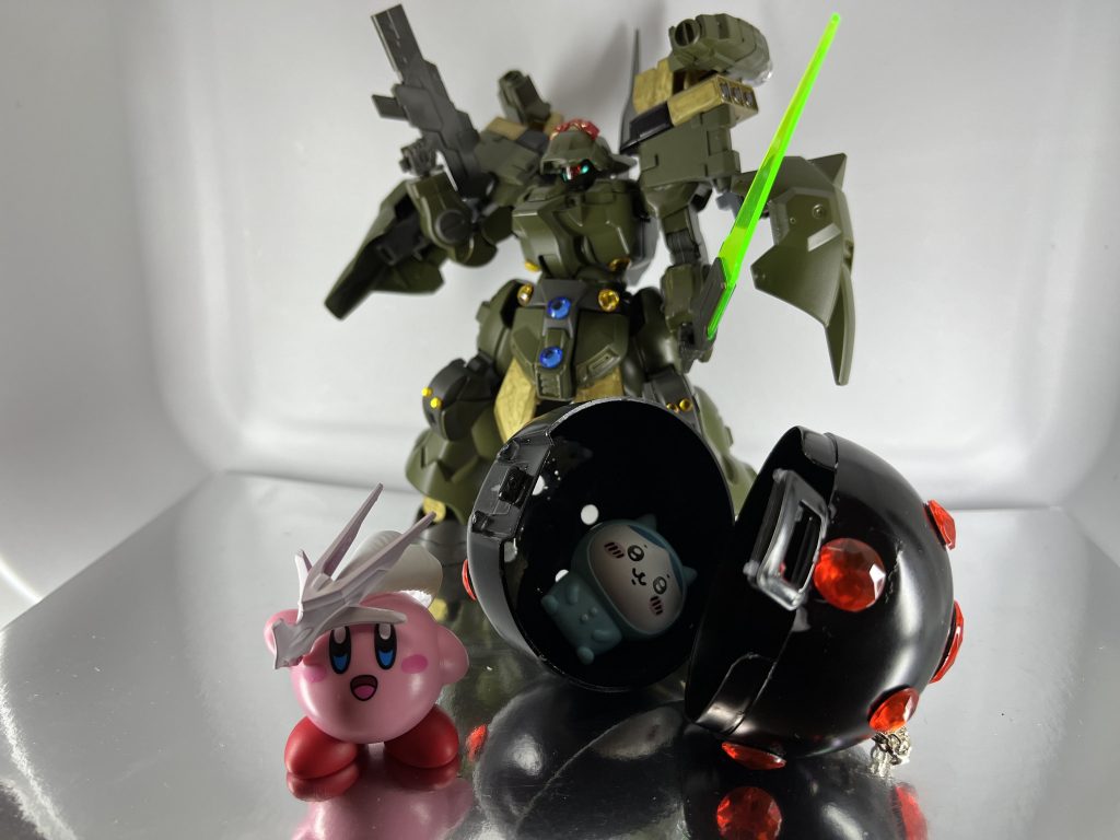 ちいかわ出撃5分前最後はドバンディランザ、グエルディランザカービィ、ちいかわの3ショットディランザ大満足でした!