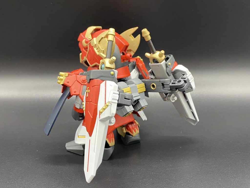 納刀状態の背面！