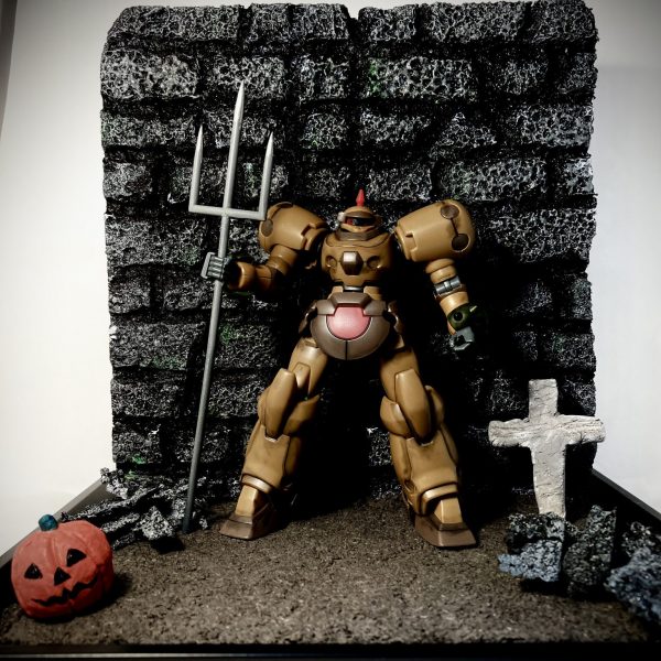 【ハロウィンジオラマ】HGデスアーミー