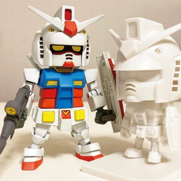 EXスタンダードで作ったガンプラくん