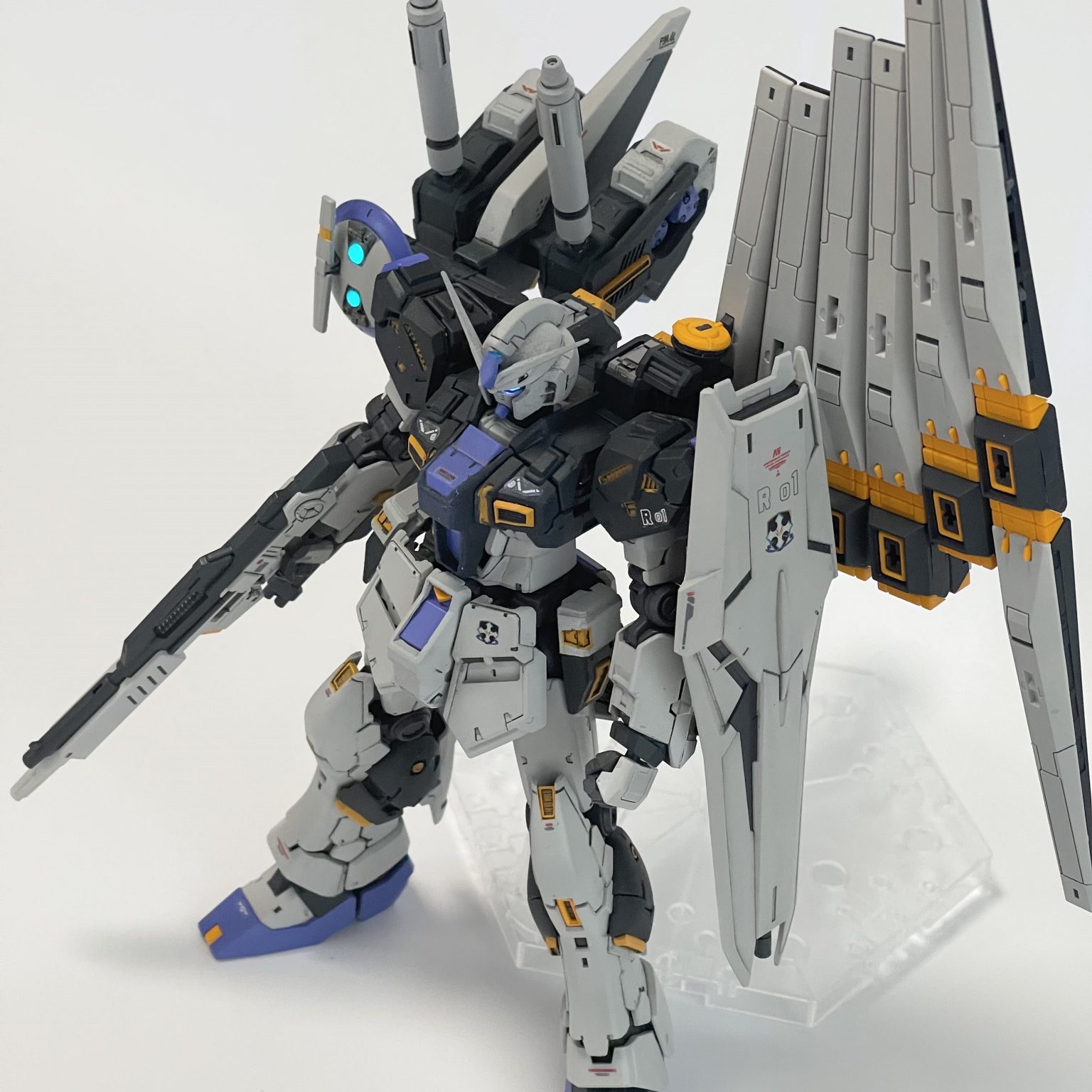 量産型νガンダムS型｜Senさんのガンプラ作品｜GUNSTA（ガンスタ）