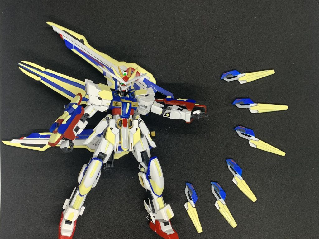 ダガーファンネルも6基全て展開可能