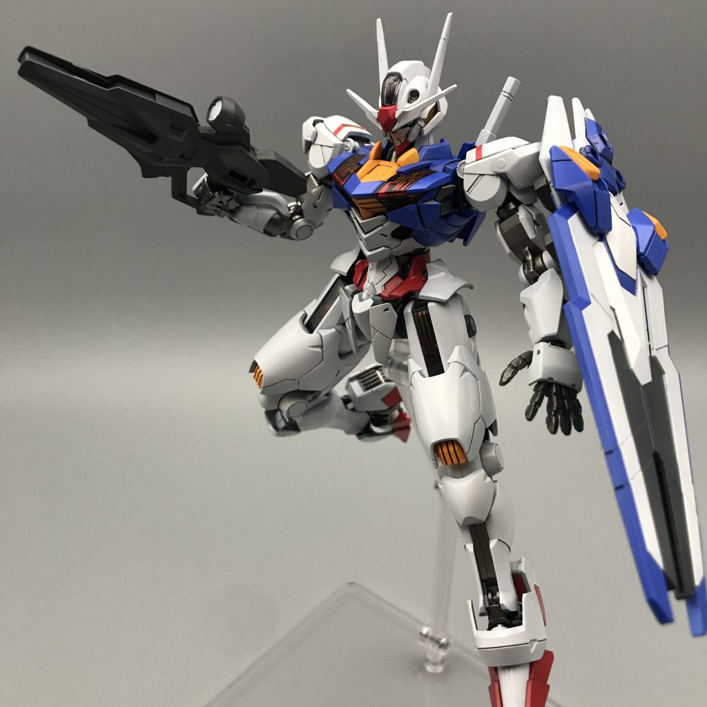 ヒロガ様専用 フルメカニクス ガンダムエアリアル 全塗装完成品 ...