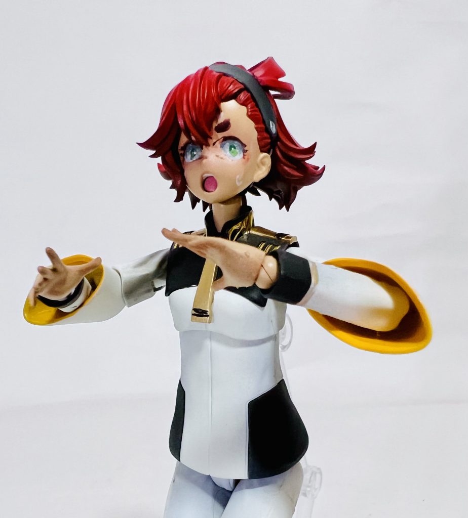 Figure-rise Standard 機動戦士ガンダム 水星の魔女 スレッタマーキュリー 改修塗装済み完成品–4枚目/制作者：H4co Y