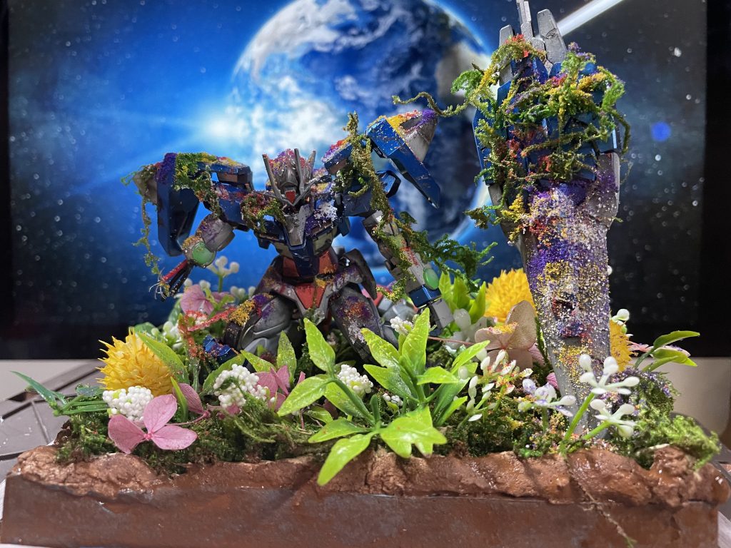 ダブルオーガンダム　エンディング–2枚目/制作者：M.sen