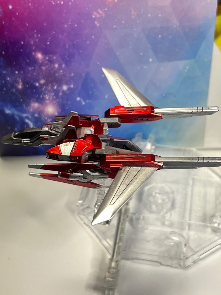 上からみたところジャンクパーツかき集めて創ったわりに中々上手くまとまったと思う。