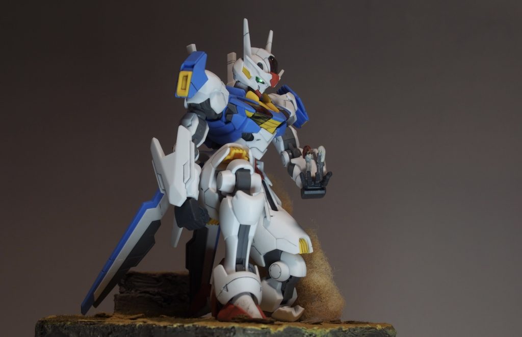 1/144の人形を初めて使用してあまりの小ささに苦労しました。