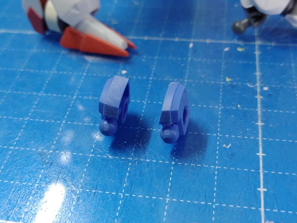 肩付け根ハの字カット