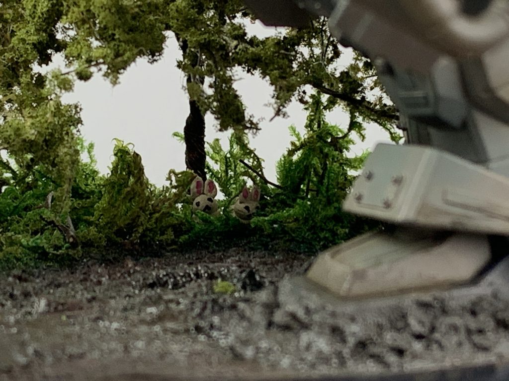 こんなところにうさちゃん。