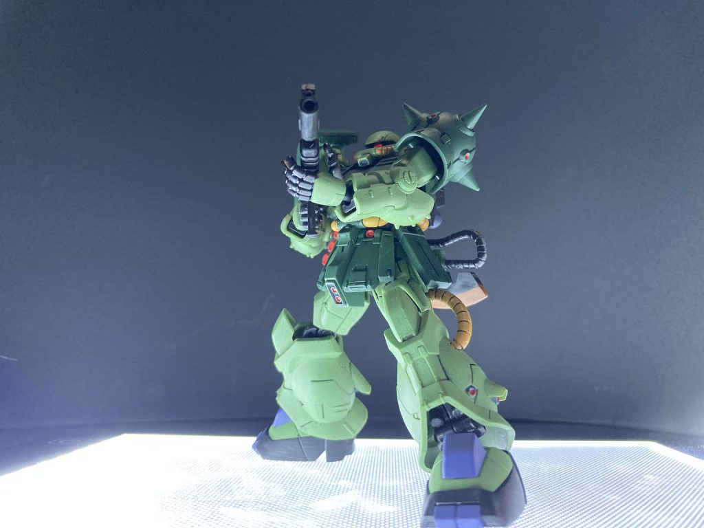 ライフルの銃口はピンバイスで開口