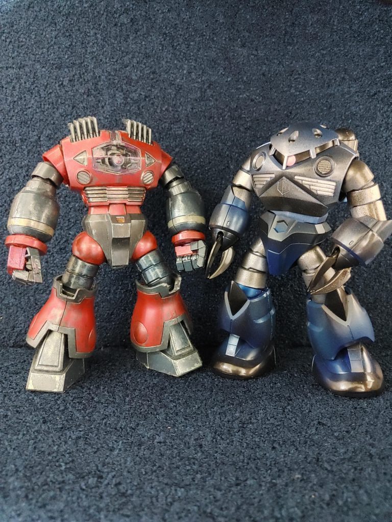 かなり前に作成したゾゴックと😅！ 