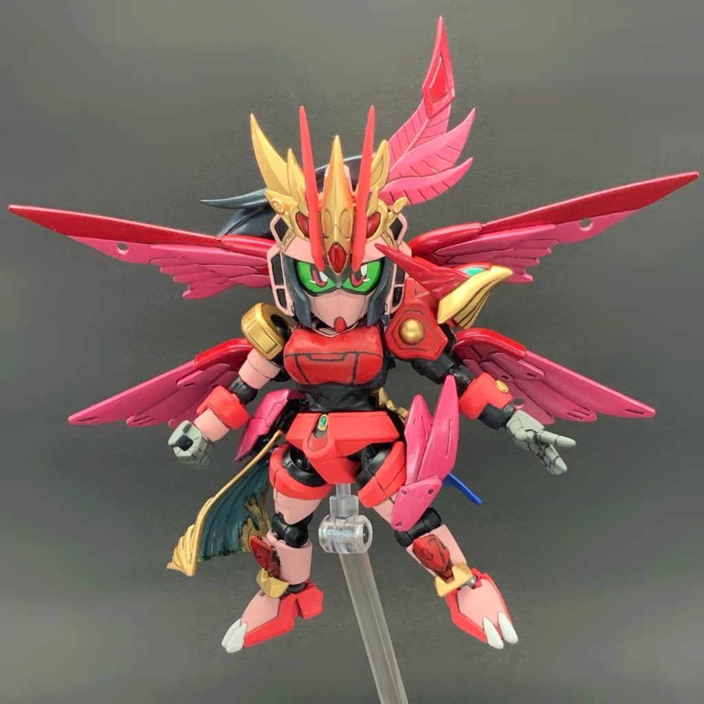 ●鳳の装い(オオトリのよそおい)右腕に光るのは『流星の腕輪』だ!2倍のスピードで動けるらしいぞ!