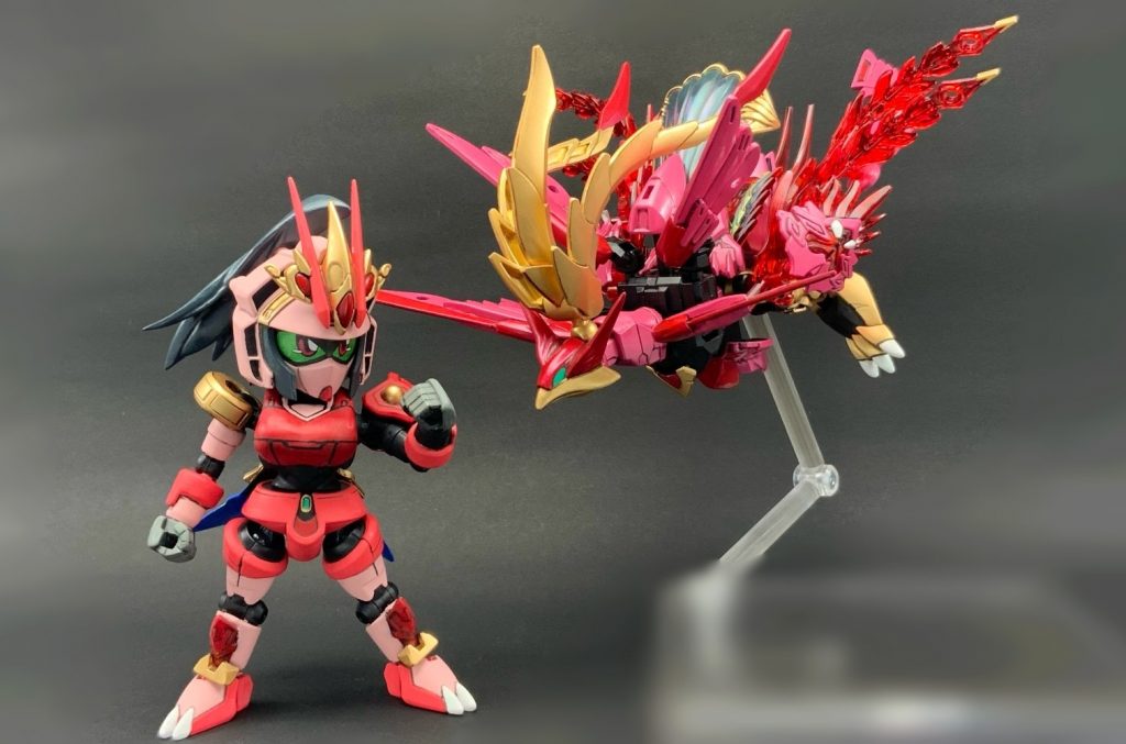 ●相棒の鳳(オオトリ)「鳳、力をかして!」