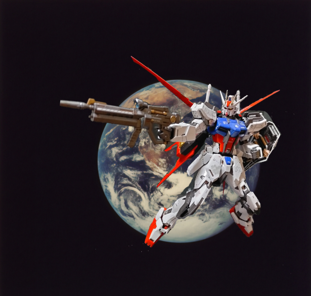 OPタイトルバックの【種ポーズ】をデジラマで!ガワラ立ち、カトキ立ち、サンライズパース、等に並ぶ程有名になったポージング!