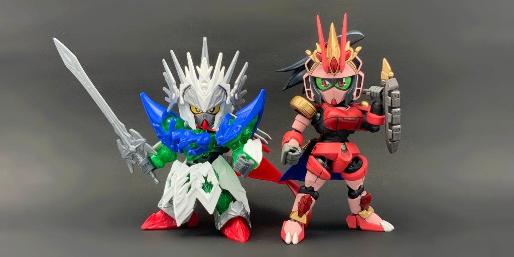 ●ナイトストライクガンダムと素組みの主役と並べてみたよ!ナイトストライクも『みやま好み』に仕上げるよ!きっとね!最後までご覧頂き、ありがとうございました!https://gumpla.jp/sd/1093199
