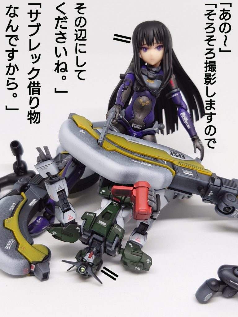 あ~~そろそろ撮影しますのでその辺にして下さいね。サブレック借り物なんですから壊さないで下さいね。それでは御覧下さい。