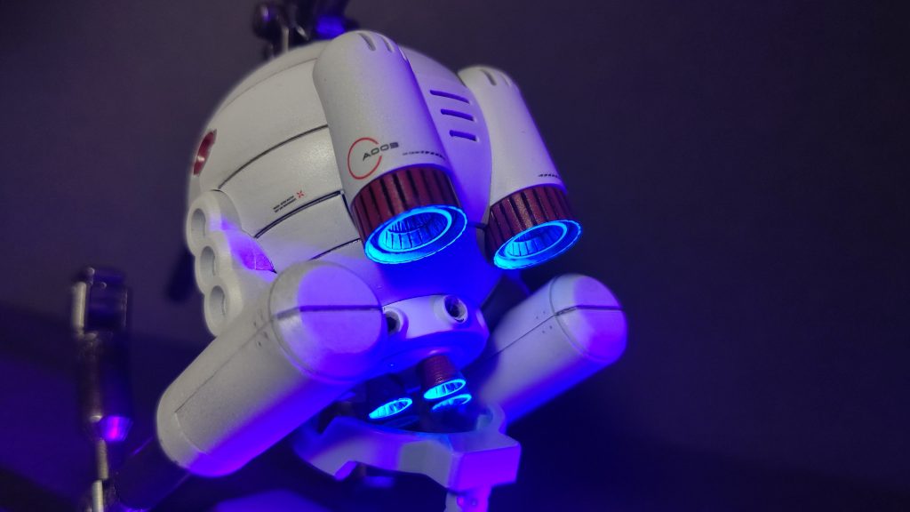 バーニアは定番の蛍光キャンディで。