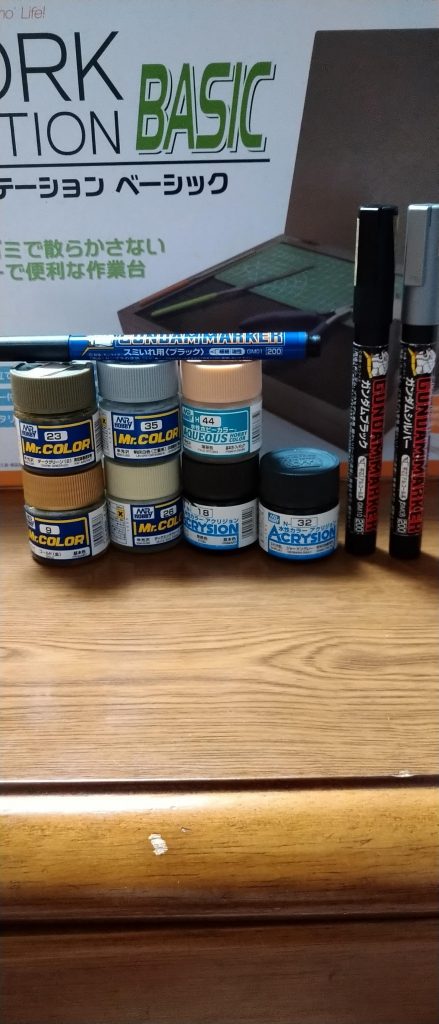 最後に今回使った塗料を載せておきます。最後までありがとうございます。